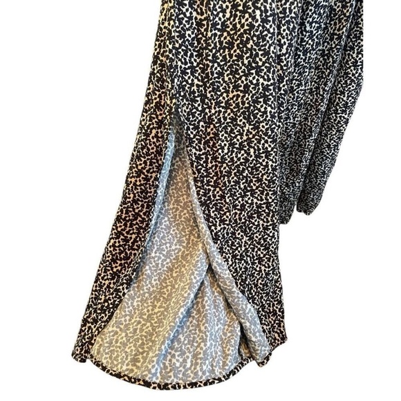 Anthropologie Maaji Woven Modal Animal Print Flowy Palazzo Pants size Medium - Picture 7 of 12